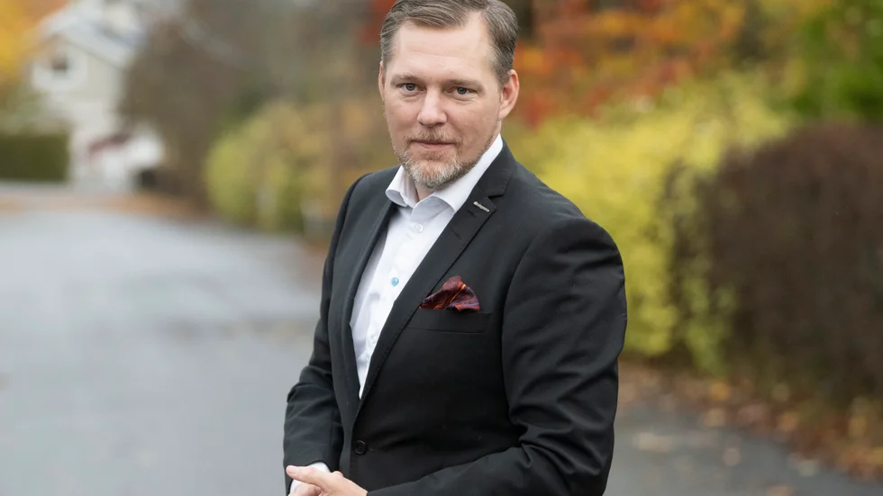 Günther Mårder, vd Företagarna, hade förväntat sig mer av regeringens budget. Men han har förhoppningar på regeringen framåt. Arkivbild.