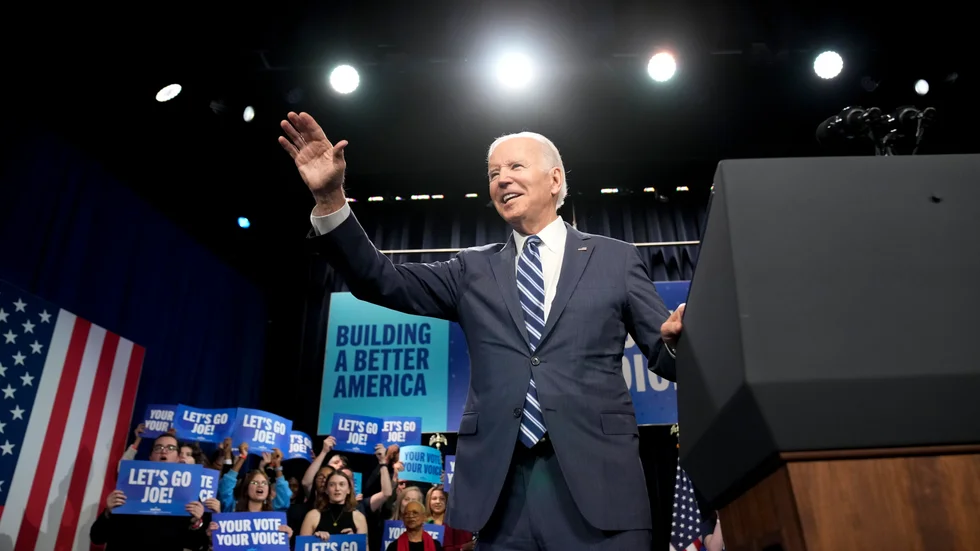 President Joe Biden i Washington i torsdags.