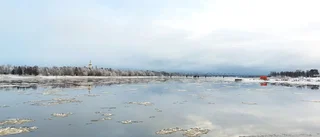 Haparanda och älven i vinterljus