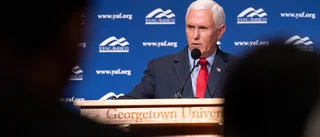 Pence om Trump: "Hans agerande var vårdslöst"
