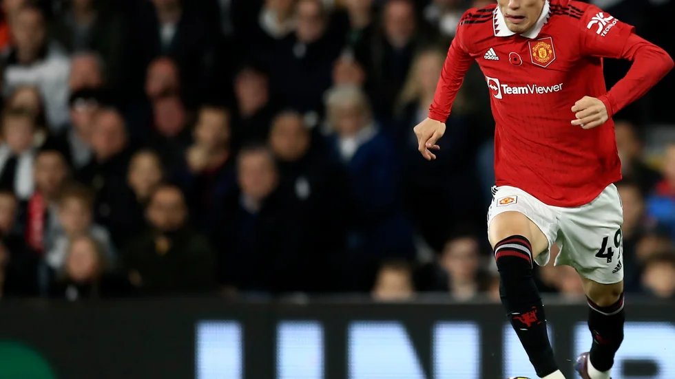 Alejandro Garnacho, 18, avgjorde för sitt Manchester United mot Fulham.