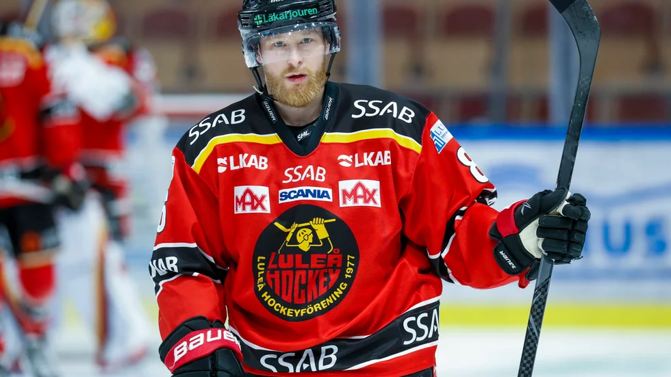 Linus Klasen, här i Luleå, är klar för Djurgården. Arkivbild.