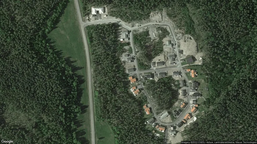 Området kring Ormbunksvägen 49