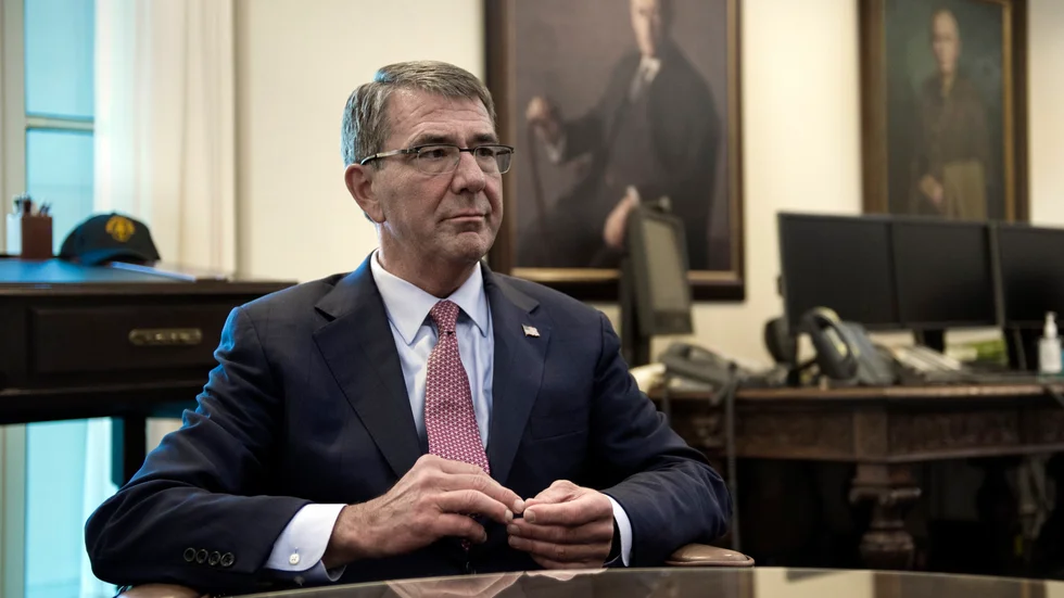 USA:s tidigare försvarsminister Ash Carter. Arkivbild.