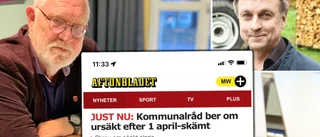 Kommunalråd ber om ursäkt efter aprilskämt om billigare el