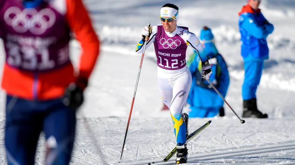 Charlotte Kallas plan inför tremilen: Rycka i den sista avgörande backen.