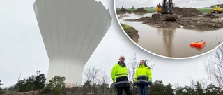 Vattenläckan som blev en riksnyhet ✓Nationell katastrofgrupp kopplades in ✓Driftchefen: "Får räkna med fler stora läckor"