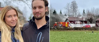 Branden totalförstörde Freija och Rickards hem – men nu börjar hoppet återvända