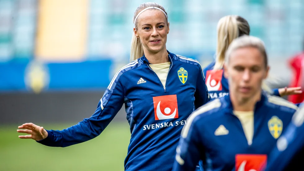 Amanda Ilestedt är årets back. Arkivbild.