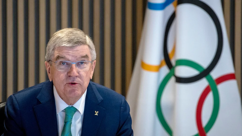 IOK:s ordförande Thomas Bach. Arkivbild.