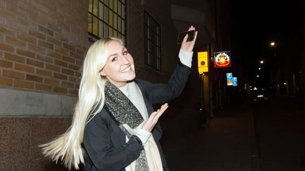 Nöjd. Frida Aili stortrivs med sitt nya liv som student i Stockholm. Hon ångrar inte att hon slutade spela basket. ”Den här sista säsongen var fruktansvärt slitig. Det var påfrestande och jobbigt.”?Foto: Moa Höjer