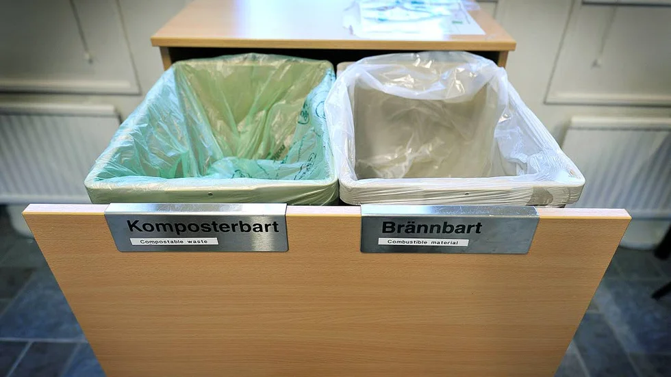NYTT. Soptunnor ska bytas ut till sopsorteringsstationer på universitetet.