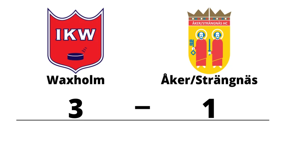 IK Waxholm vann mot Åker/Strängnäs HC