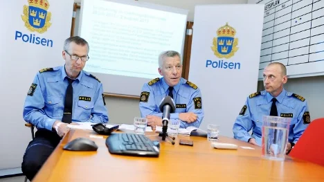 Per Kalrsson Operativ chef, HÃ¥kan Karlsson lÃ¤nspolismÃ¤stare Kenneth VikstrÃ¶m chef lÃ¤nskommunikation