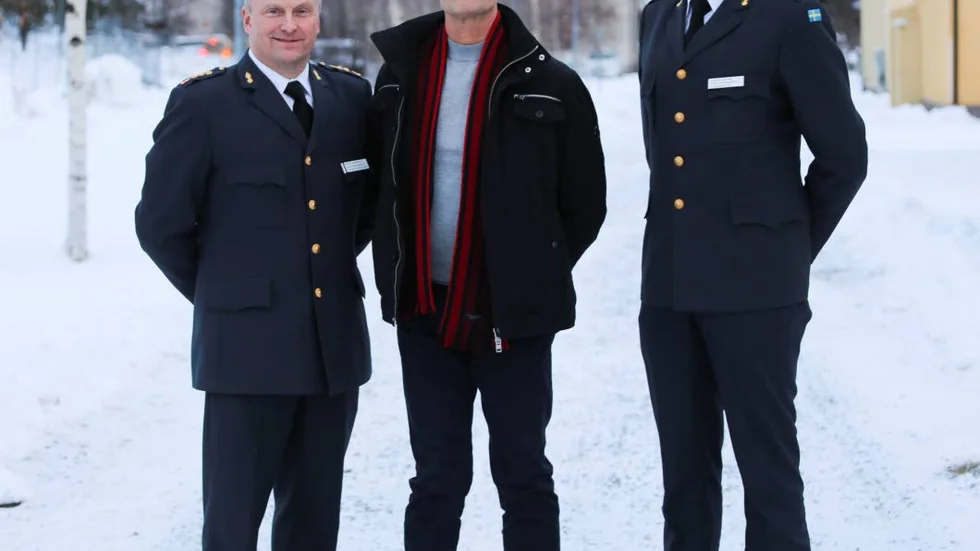 Nyblivna pensionären, förvaltare Anders Hanson, avtackades.