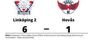 Linköping 2 vann enkelt hemma mot Hovås