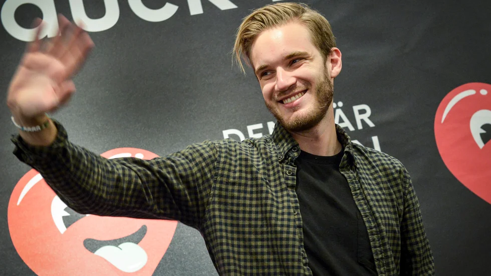 Youtube-fenomenet Felix "Pewdiepie" Kjellberg ska bli pappa. Arkivbild.