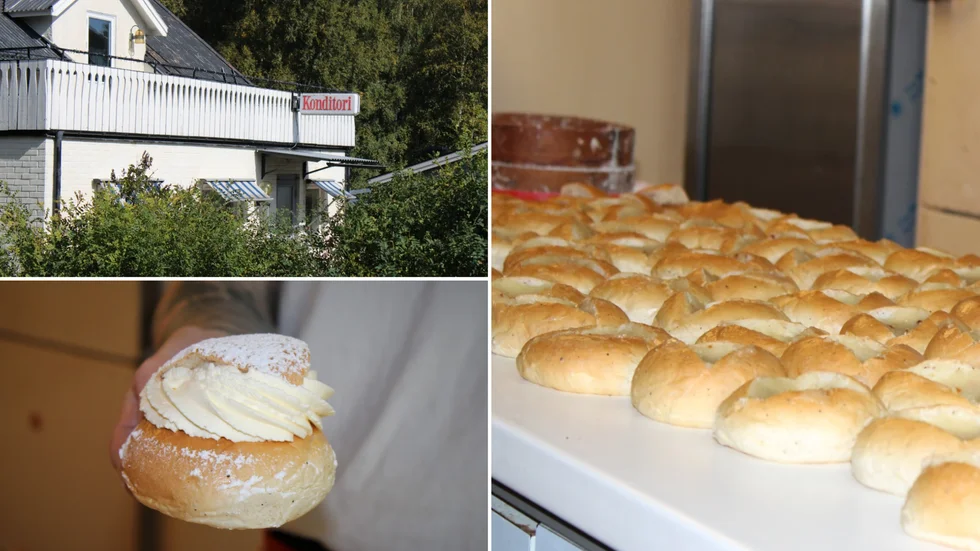 Från och med i måndags bakas det semlor i Gullringen och trots att fettisdagen ligger flera veckor bort är de redan hett eftertraktade.