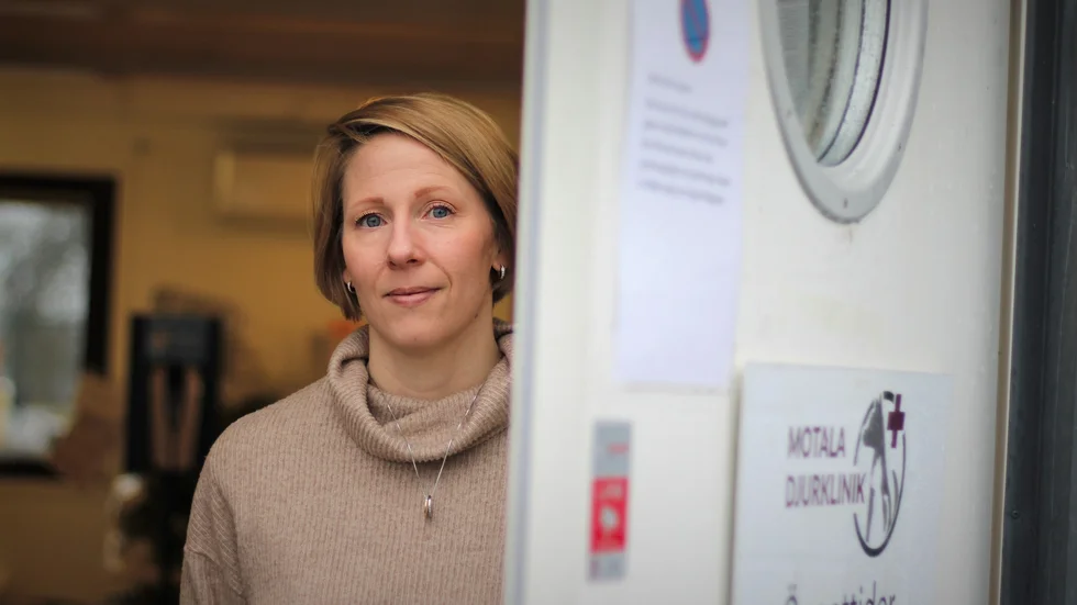 Veterinärbristen är stor i hela Sverige, men Angelica Cederin tror att det är extra svårt att locka kompetens till mindre städer och orter.
