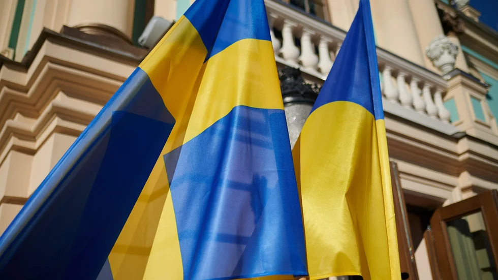 Sverige står vid Ukrainas sida.