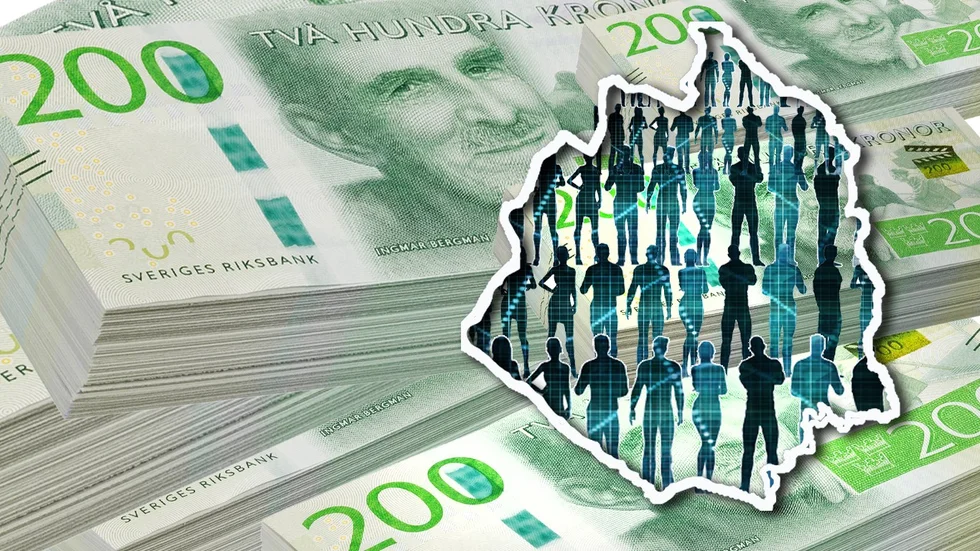 Högsta inkomsterna – alla kommuner
