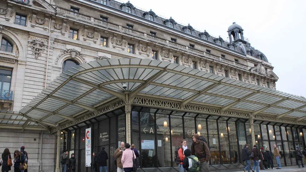 Musée d'Orsay i Paris. Arkivbild.