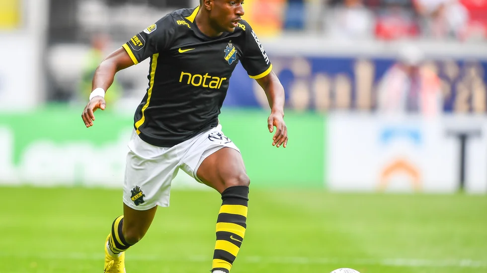 Joe Mendes lämnar AIK. Arkivbild.
