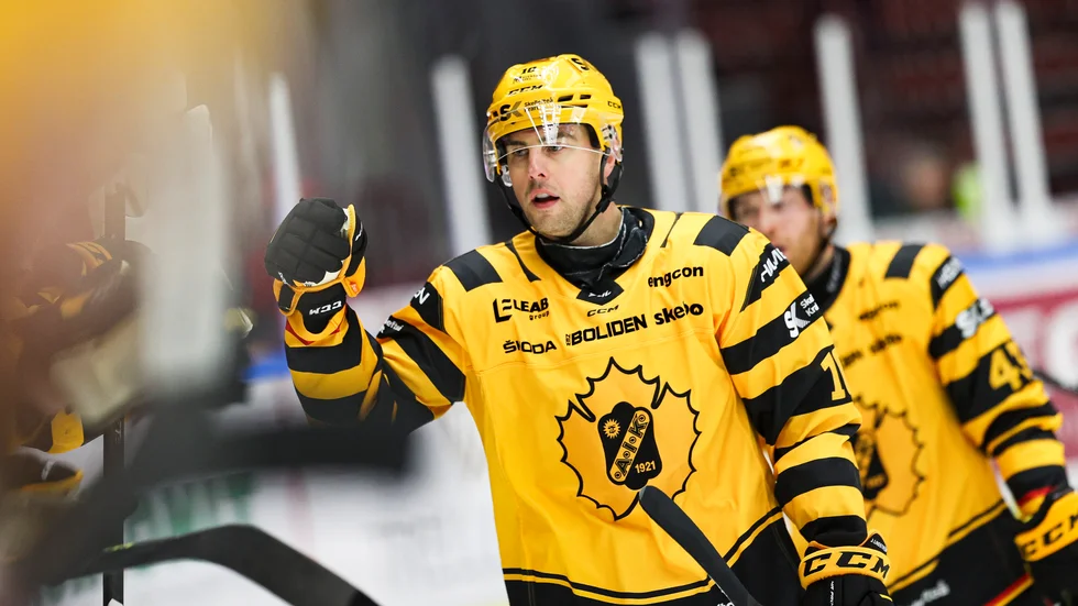 Skellefteås Joakim Lindström. Arkivbild.
