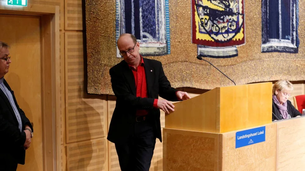 DRAMATIK. Glenn Berggård tackade nej till att bli vice ordförande i landstingsstyrelsen.