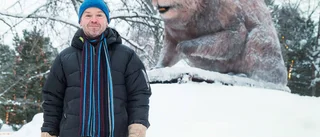Döp bävern i parken