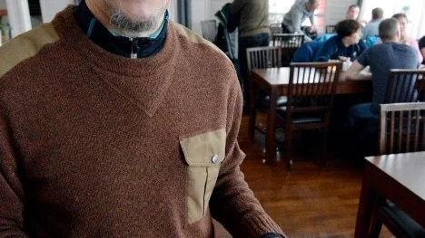 André Karlberg har blivit en flitig fikagäst. I söndags var det tredje gången gillt.