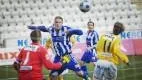 Stefan Persson blev hattrickhjälte mot Oddevold i går. Foto: Andreas Skogh