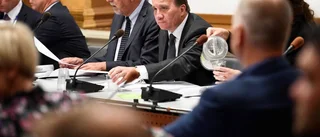 Löfven röstades ned i riksdagen