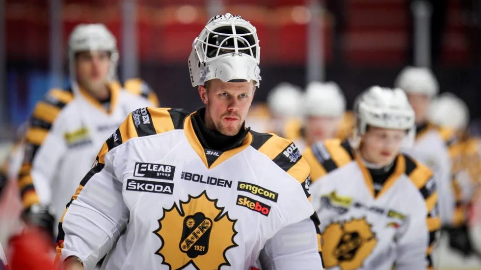 John Westermark satt på bänken under sex SHL-matcher med Skellefteå i vintras. Nu är han klar för spel i Piteå Hockey.