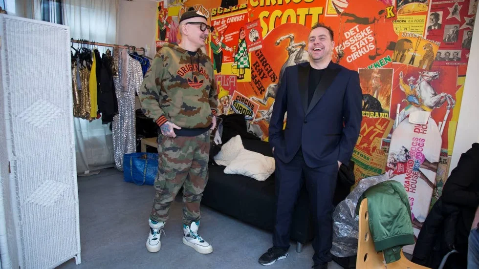 Klädvalet är inte helt spikat än.