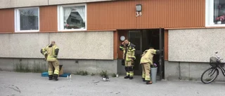 Brand i moskén i Piteå