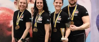 Många medaljer till nya klubben