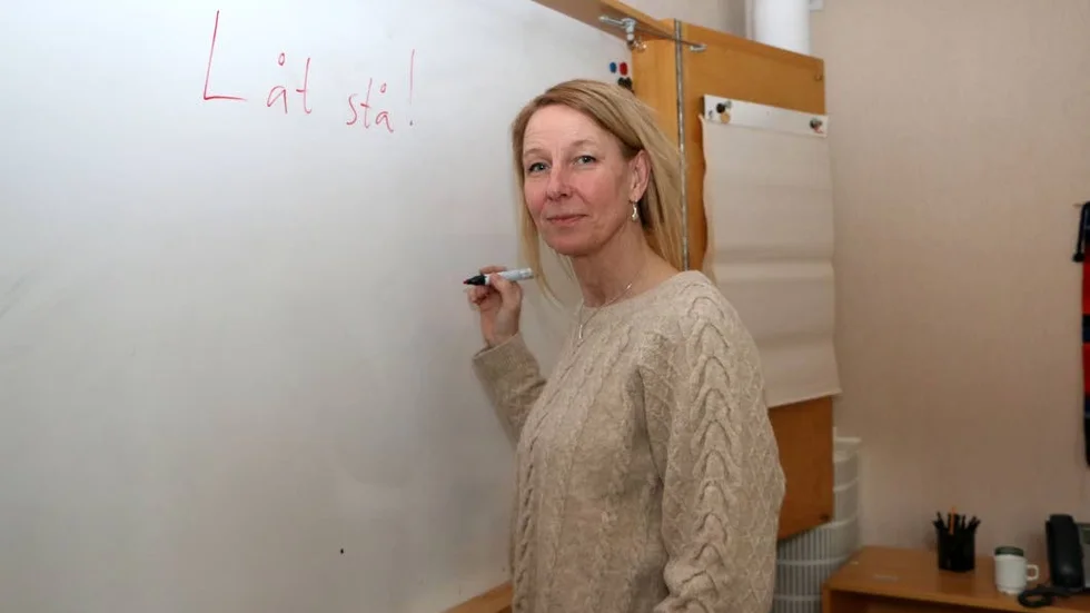 "Vi är kluvna inför frågan eftersom vi menar att assistenter egentligen inte borde behövas" säger Ingrid Pihl, Lärarnas riksförbund, säger