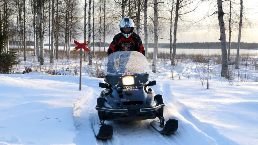 Tre skoterklubbar i Norrbotten får stöd till projekt kopplat till skoterburet friluftsliv. (arkivbild)