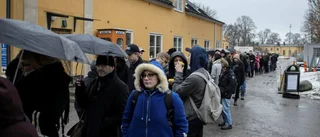 Timmar i kön för lite lugn och ro