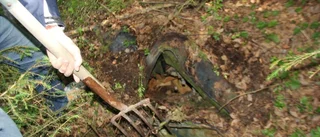 Gigantisk bilgömma under marken