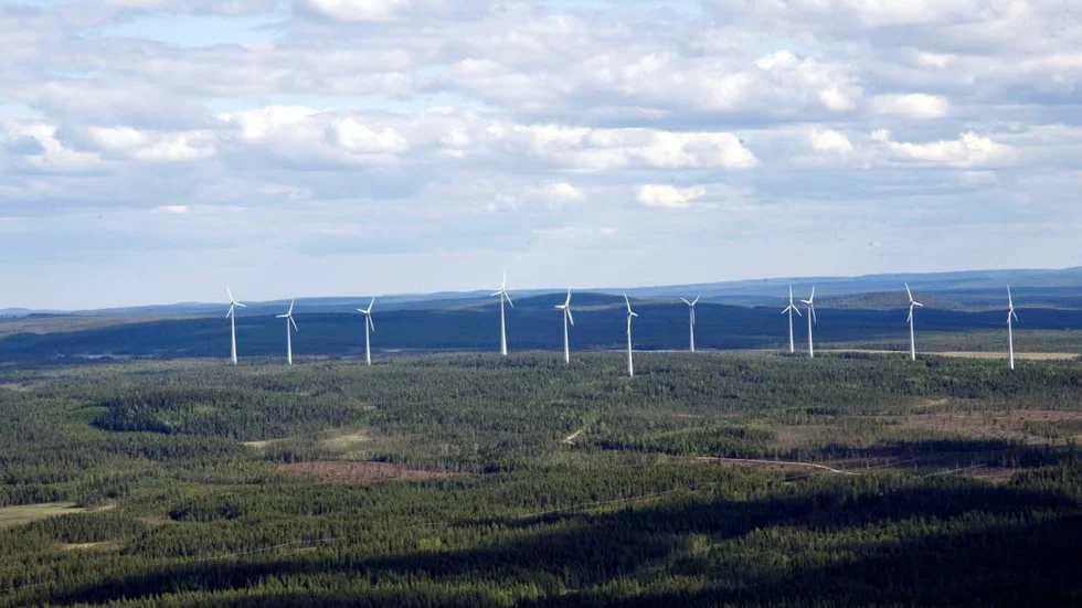 BYGGT. Markbygdenprojektet inleddes med bygget av 12 turbiner vid Dragaliden. Nu planeras åtta vid Storblåliden.