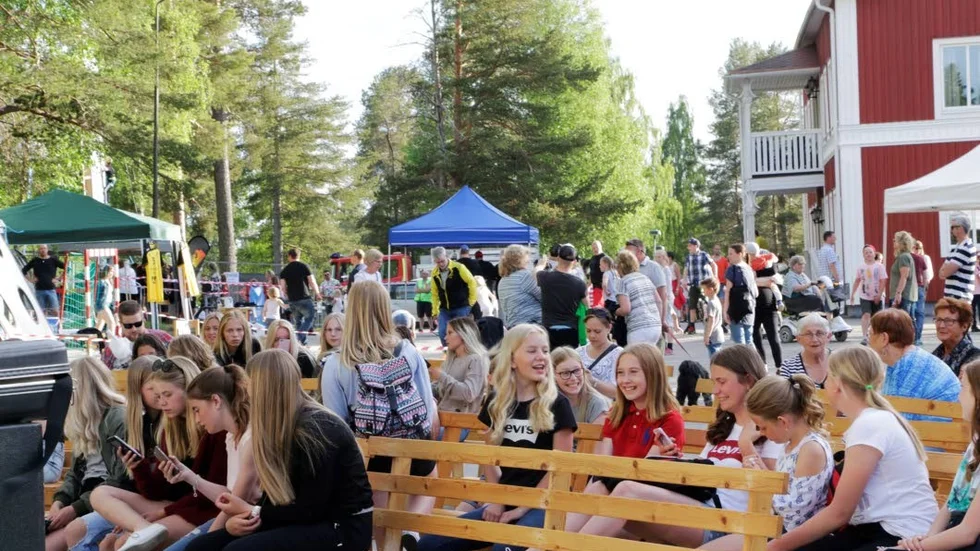 Examensfesten har blivit en härlig tradition i Norrfjärden, med närmare 2000 besökare varje år.