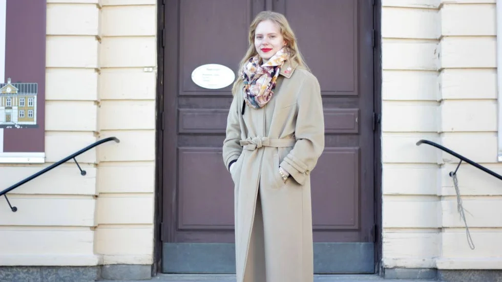 FÖRSTAMAJTALARE. ”Med mitt tal vill jag väcka lite liv i folk, och säga något som stannar kvar och väcker en tanke om att politik är något mer” säger Sanna Stenberg, 17, om sitt förstamajtal som kommer att hållas denna måndag på Rådhustorget i Piteå.