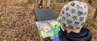 Förskolebarnen fick sin alldeles egna sagostig
