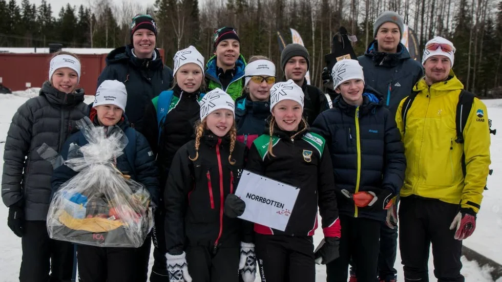 Norrbottens trupp i Ica Cup-finalen.