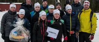 Medalj till Sofia och Pål