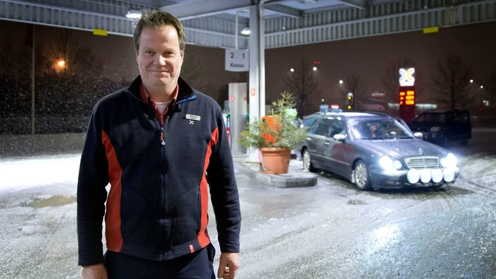”Vi har märkt ökad tillströmning av kunder en del av det kan bero på bensinpriset”, säger Mikael Gustavsson, föreningschef vid OK.