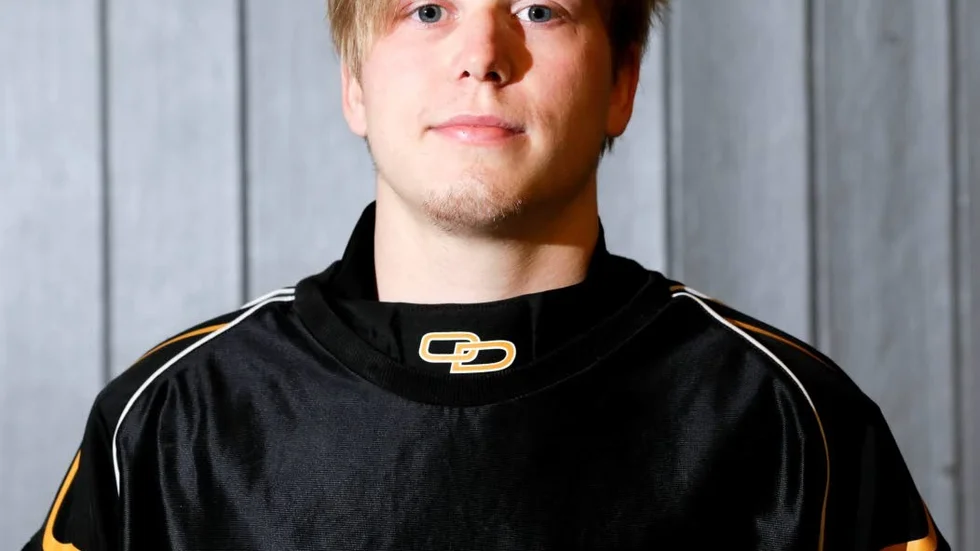 I morgon spelar målvakten John Stiglund sin fjärde allsvenska seriematch med Wibax Patriots. (Arkivbild) 
?Foto: Gunnar Westergren