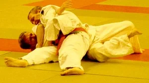 Framgångsrika ungdomar från Norrköpings Judoklubb efter väl förrättat värv i DM, främre raden fr h:  Elias Källden, Lukas Pohlman, Anton Pohlman, Oskar Gustafsson. Bakre raden fr h: Filip Lind, Johannes Källden, Teodor Lind,  Magnus Malmström.
Foto: Ralf Östling
